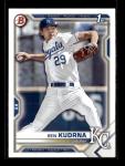 2021 Bowman Draft Ben Kudrna Royals Card Lot