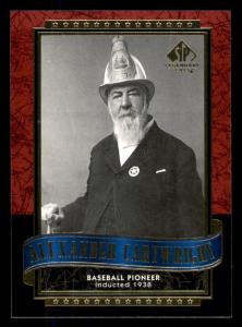 2003 SP Legendary Cuts Alexander Cartwright Card