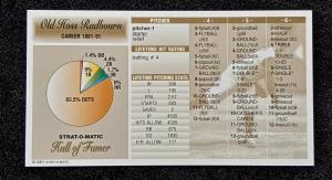 Strat-O-Matic Baseball Hall of Fame Singles - Pick!