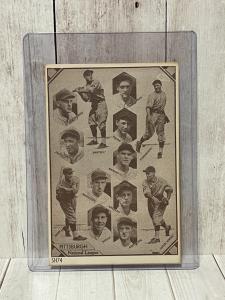 Bill Dickey Red Ruffing Pennock Sports Card