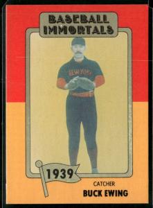 1980-87 SSPC Buck Ewing HOF #21c<Card>