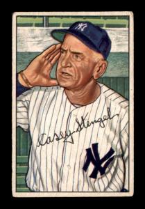 1952 Bowman Casey Stengel #217 Sports Card