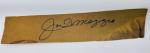 Joe DiMaggio Signed Yankees Baseball Autograph