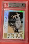 Lou Gehrig Game Used Bat Card BGS 9