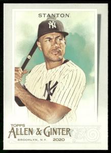 2020 Topps Allen & Ginter Giancarlo Stanton Card