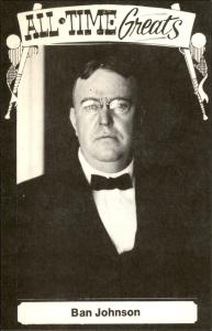 1973-80 TCMA Ban Johnson All-Time Greats Postcard