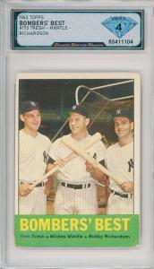 1963 Topps Mickey Mantle #173 Baseball Card