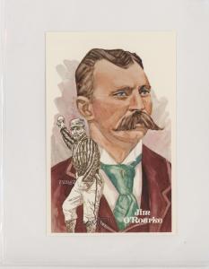 1980 Perez-Steele Jim O'Rourke Hall of Fame Postcard