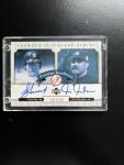 Bucky Dent Chris Chambliss Autographed Yankees Card