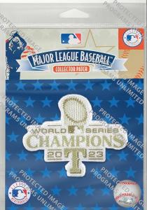 2023 Texas Rangers World Series Champions Patch
