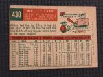 1959 Topps Whitey Ford #430 Baseball Card
