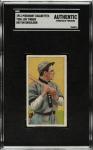 1909-11 T206 Joe Tinker Bat Card - SGC Authentic
