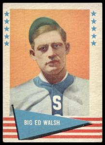 1961 Fleer Baseball Greats Big Ed Walsh Card