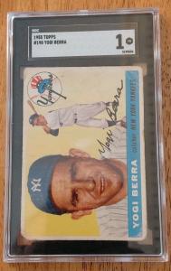1955 Topps Yogi Berra #198 - Yankees Card