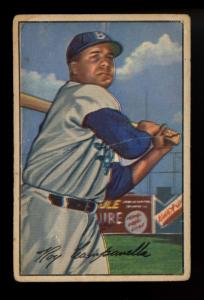 1952 Bowman Roy Campanella Baseball Card #44