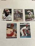 Dick Allen 5 Card Promo Set - Phillies