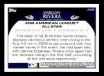 2009 Topps Mariano Rivera #UH245 Card