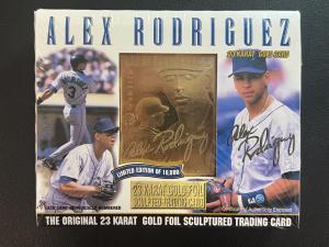 Alex Rodriguez Gold Foil Trading Card Limited Edition