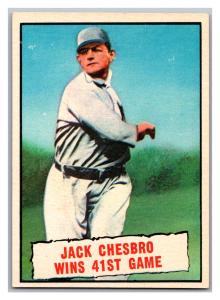1961 Topps Jack Chesbro Baseball Card #407