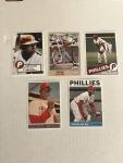 Dick Allen 5 Card Promo Set - Phillies
