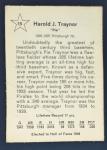 1961 Golden Press Pie Traynor Hall of Fame Card