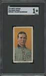 1909 T206 Frank Chance Yellow Portrait Cubs Card