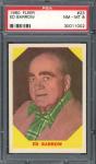 1960 Fleer Ed Barrow Card - PSA 8