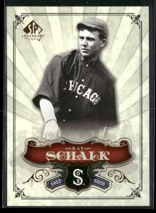 2006 SP Legendary Cuts Ray Schalk Card