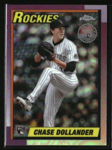 2025 Topps Chrome Update Chase Dollander #90CU-16