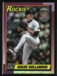 2025 Topps Chrome Update Chase Dollander #90CU-16