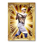 Zack Wheat Signed Golden Icon Card 01/20