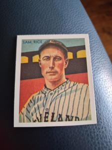 Sam Rice Diamond Stars #32 Reprint Card