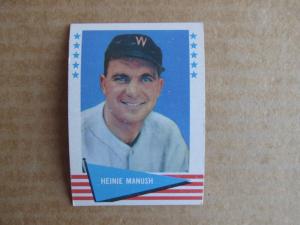 1961 Fleer Baseball Card Singles - Complete Your Set