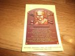 Pud Galvin Baseball Hall of Fame Postcard