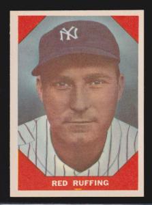Red Ruffing 1960 Fleer Yankees #63 Card