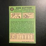 1967 Topps Don Sutton 2nd Year Card #445