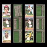 1976 Topps 50 Vintage Baseball Cards Lot