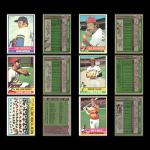 1976 Topps 50 Vintage Baseball Cards Lot