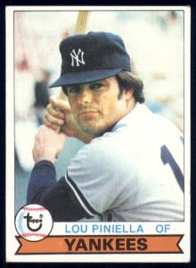 1979 Topps Lou Piniella Baseball Card #648