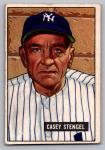 1951 Bowman #181 Casey Stengel Yankees Card