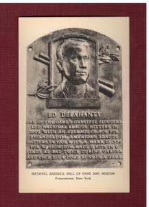 Ed Delahanty HOF Postcard 1946-52 Phillies/Senators