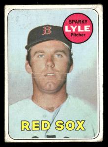 1969 Topps Sparky Lyle Baseball Card #311