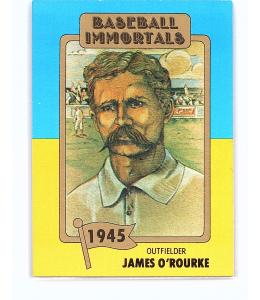 1980 SSPC Jim O'Rourke Baseball Card #37