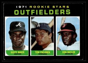 1971 Topps Baseball Cards – Choose Your Favorite