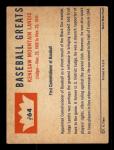 1960 Fleer Kenesaw Landis HOF Card