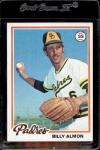 1978 Topps #392 Billy Almon Padres Baseball Card