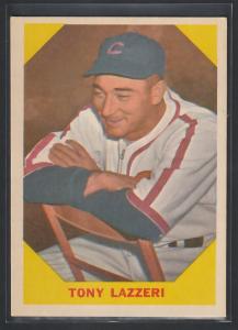 1960 Fleer Tony Lazzeri New York Yankees Card