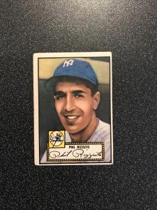 Phil Rizzuto 1952 Topps Black Back Baseball Card