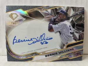 Bernie Williams 2025 Topps Diamond Icons Auto /10