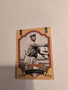 Walter Johnson 2012 Panini Cooperstown #2 Card